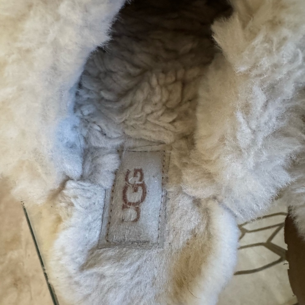 UGG Australia Disquette Platform Slippers Chestnut, Sz 9 - Picture 5 of 10